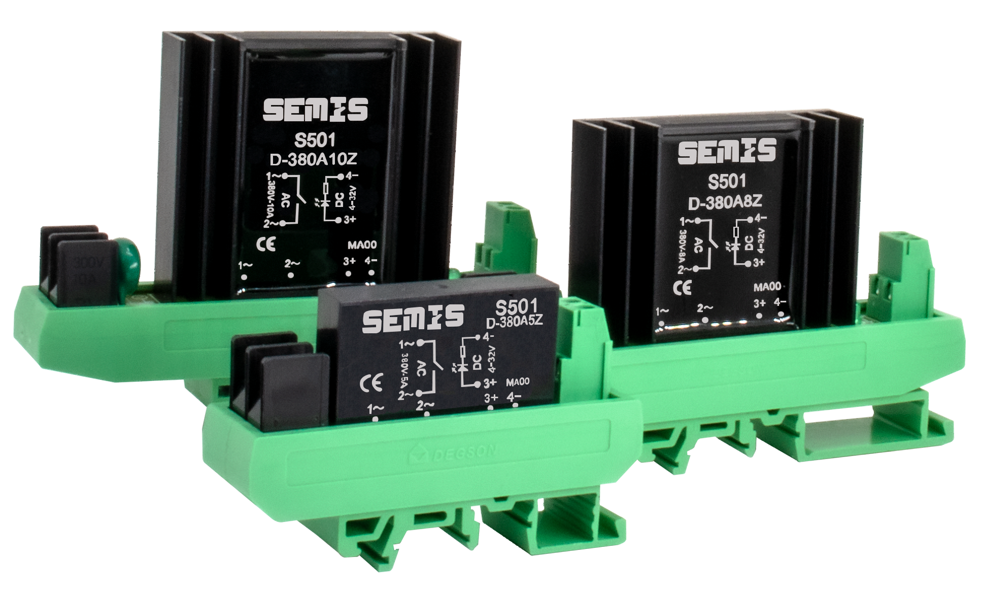 No.14 | &nbsp;SRM501 Din-rail heatsink intergrated SSR